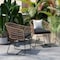 Flash Furniture Natural Rattan Rope Chairs & Black Cushions, PK 2 TW-VN015-15-NAT-GG - alternate 8